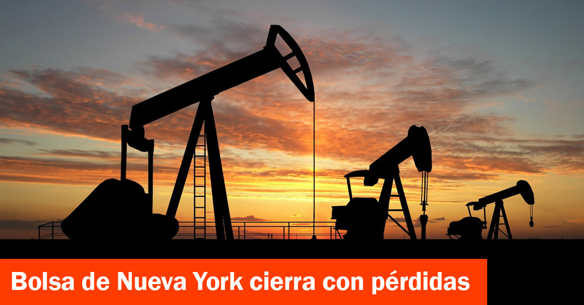 Bolsa de Nueva York cierra con pérdidas