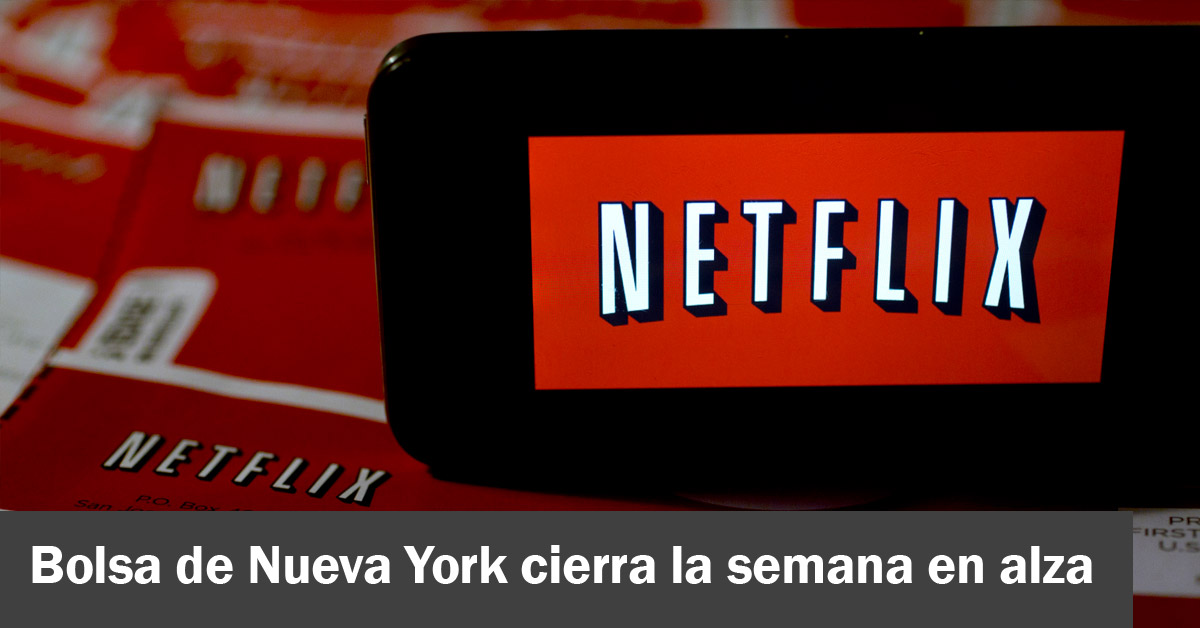 Bolsa de Nueva York cierra la semana en alza
