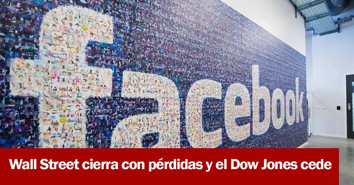 Wall Street cierra con pérdidas y el Dow Jones cede