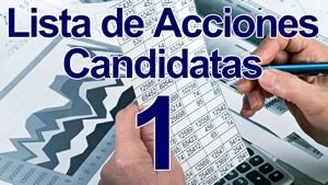 Lista de Acciones Candidatas 1