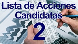 Lista de Acciones Candidatas 2