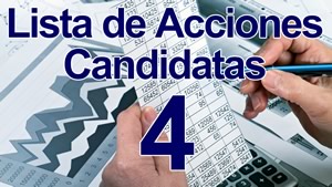 Lista de Acciones Candidatas 4