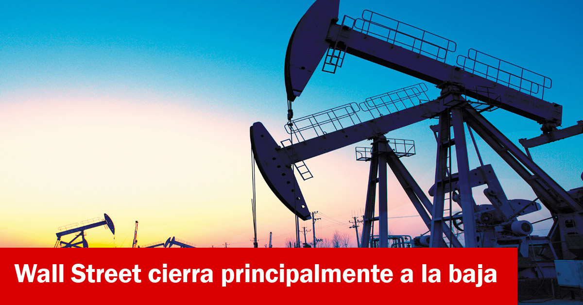 Wall Street cierra principalmente a la baja