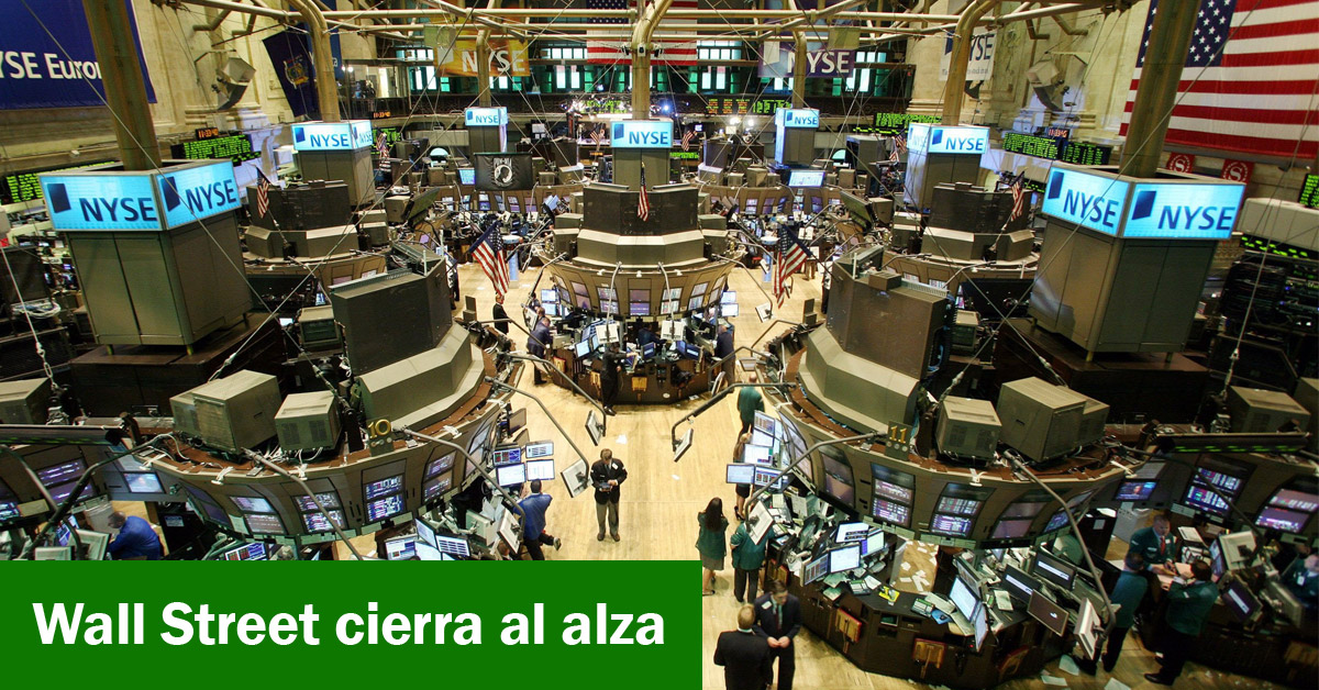 Wall Street cierra al alza