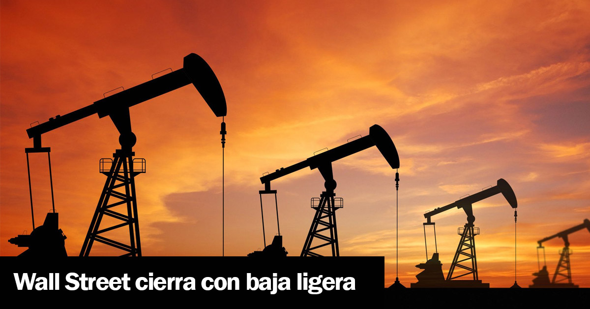Wall Street cierra con baja ligera