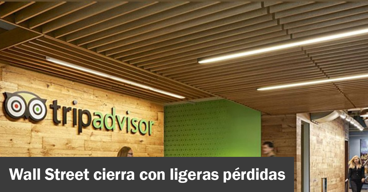 Wall Street cierra con ligeras pérdidas
