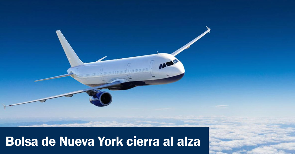 Bolsa de Nueva York cierra al alza