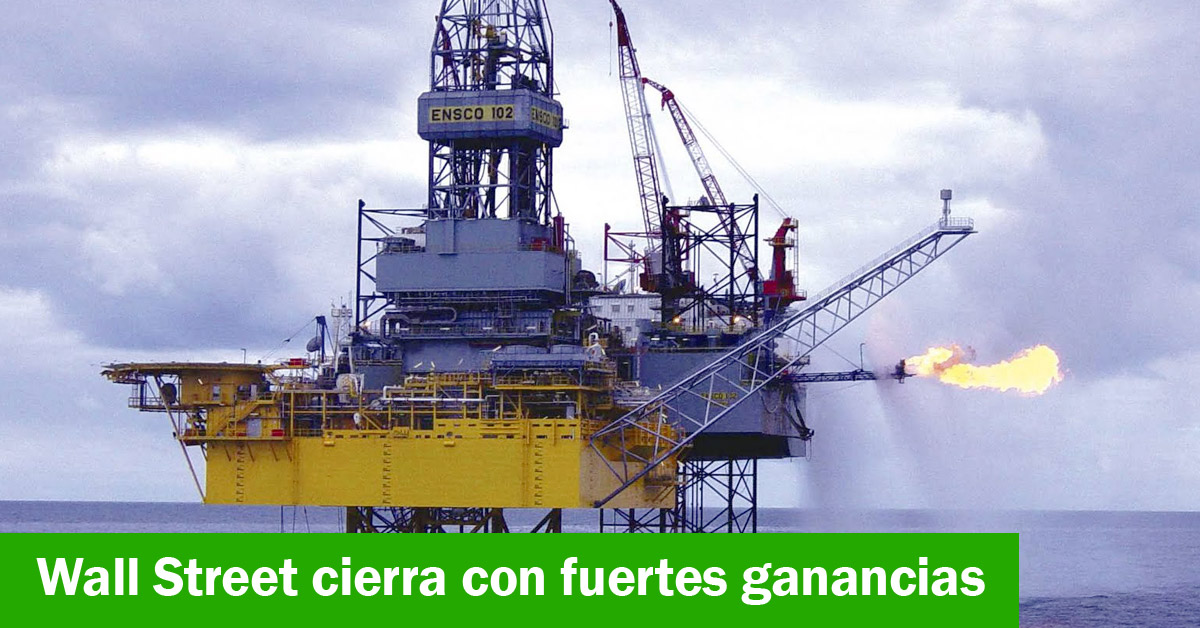 Wall Street cierra con fuertes ganancias
