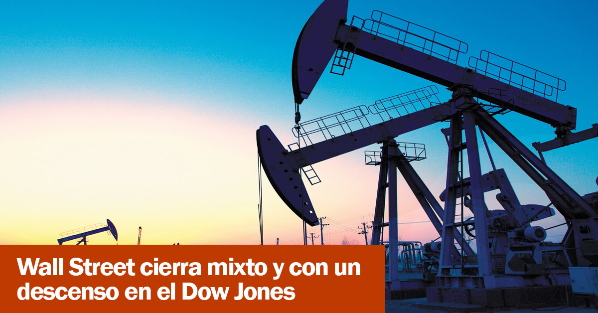 Wall Street cierra mixto y con un descenso en el Dow Jones
